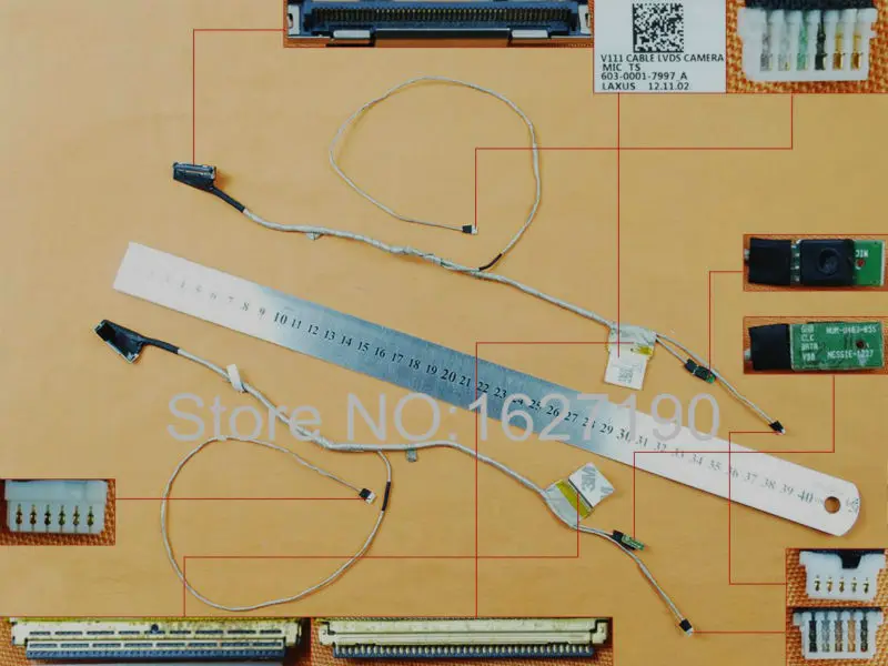 Новый ЖК-кабель для ноутбука Sony SVE14A27CXH SVE14A35CXH V111 P/N 603-0001-7997 _ A, сменный ремонтный кабель для ноутбука LCD LVDS
Новый ЖК-кабель для ноутбука Sony SVE14A27CXH SVE14A35CXH V111 P/N 603-0001-7997 _ A, сменный ремонтный кабель для ноутбука LCD LVDS