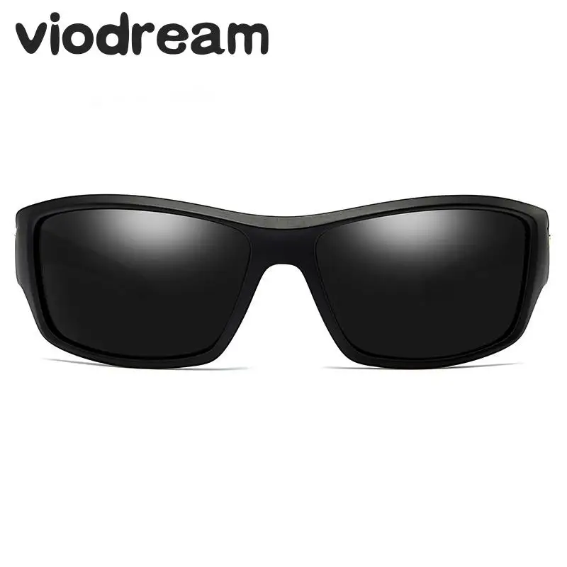 Мужские солнцезащитные очки Viodream поляризационные из пластика и титана ночного