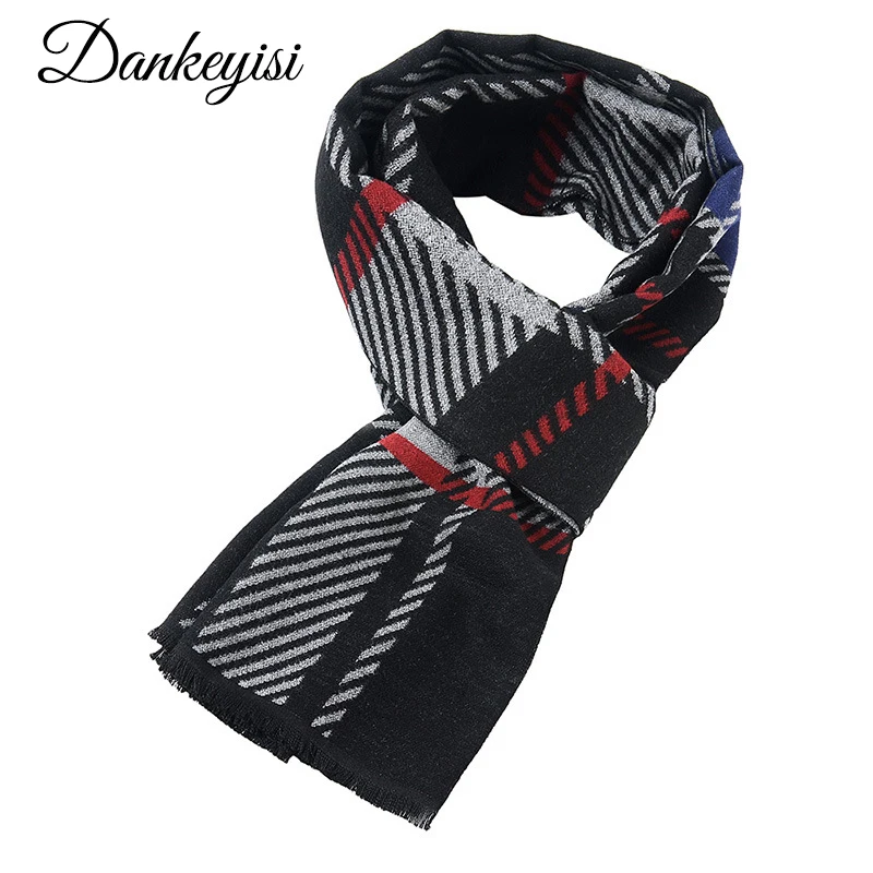 DANKEYISI Luxury Brand Designer Scarf Men Warm Winter Business Casual Plaid Long Mens Shawl Wrap Scarves Foulard Male
DANKEYISI Luxury Brand Designer Scarf Men Warm Winter Business Casual Plaid Long Mens Shawl Wrap Scarves Foulard Male