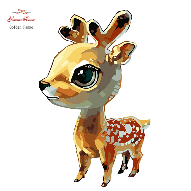 Golden Panno,Needlework,DIY Cross stitch,Sets For Embroidery kit 14ct unprinted young deer cross-Stitching,christmas 1010
Golden Panno,Needlework,DIY Cross stitch,Sets For Embroidery kit 14ct unprinted young deer cross-Stitching,christmas 1010