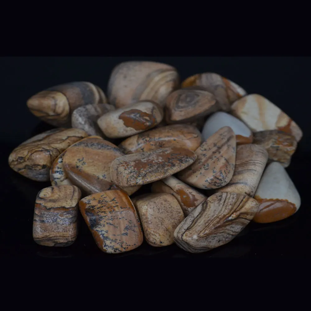 200g/lot Natural Picture Jasper Crystal Gem Stone Freeform Tumbled Stones Feng Shui Chakra Healing Reiki Stone
200g/lot Natural Picture Jasper Crystal Gem Stone Freeform Tumbled Stones Feng Shui Chakra Healing Reiki Stone