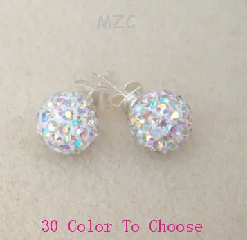 Wholesale!+Gift.10mm AB Crystal Beads fashion stainless steel Earrings Stud Jewelry b45
Wholesale!+Gift.10mm AB Crystal Beads fashion stainless steel Earrings Stud Jewelry b45