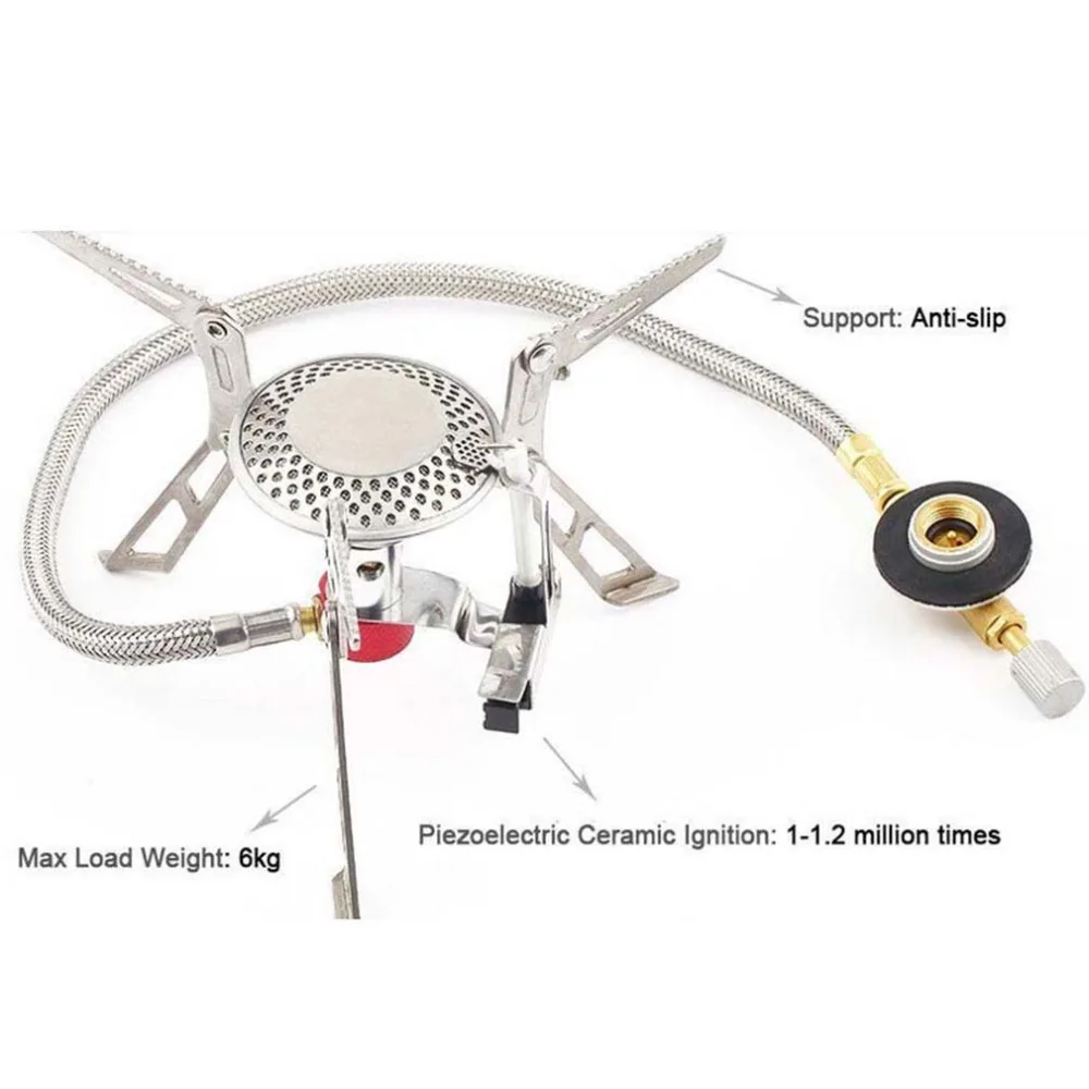 New Portable Foldable Practical Outdoor Camping Stove With Piezo Ignition new
New Portable Foldable Practical Outdoor Camping Stove With Piezo Ignition new