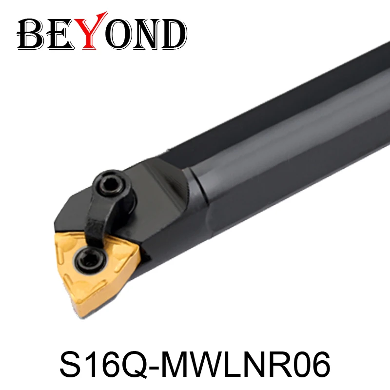 BEYOND S16Q-MWLNR06 S16Q-MWLNL06 Внутренний держатель токарного инструмента 16 мм MWLNR MWLNL Токарный станок с ЧПУ Твердосплавные пластины WNMG06
BEYOND S16Q-MWLNR06 S16Q-MWLNL06 Внутренний держатель токарного инструмента 16 мм MWLNR MWLNL Токарный станок с ЧПУ Твердосплавные пластины WNMG06
