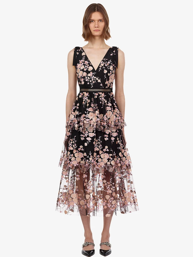 Ukraine Summer Dress Zanzea Vestido De Festa Women Dress Maxi Fashion Heavy Mesh Gauze Sequins Embroidered Slim Summer Woman
Ukraine Summer Dress Zanzea Vestido De Festa Women Dress Maxi Fashion Heavy Mesh Gauze Sequins Embroidered Slim Summer Woman