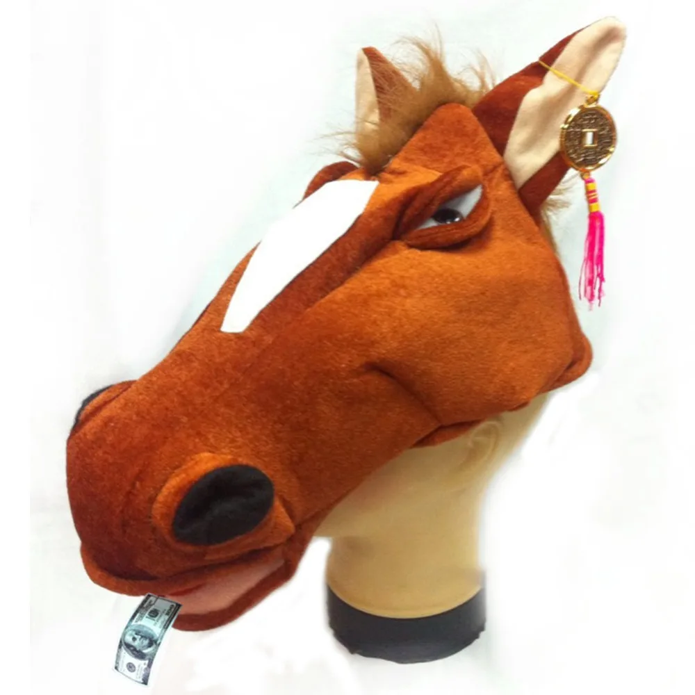 Hot Horse Head Hat Cosplay Costumes Props Accessories Plush Head Fancy Cap Take Photos Keep Warm
Hot Horse Head Hat Cosplay Costumes Props Accessories Plush Head Fancy Cap Take Photos Keep Warm