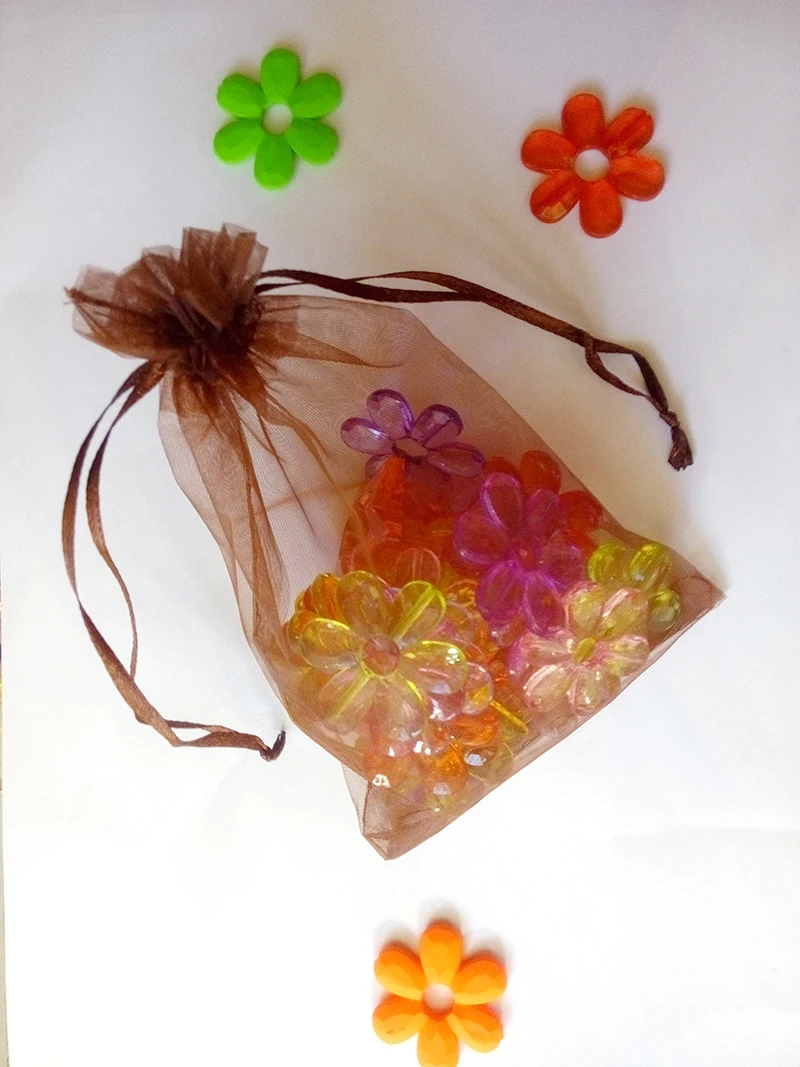 30*40cm 50pcs Organza Bag Brown Drawstring bag jewelry packaging bags for tea/gift/food small transparent pouch Yarn bag
30*40cm 50pcs Organza Bag Brown Drawstring bag jewelry packaging bags for tea/gift/food small transparent pouch Yarn bag