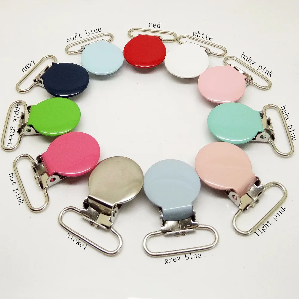 Hot Sale 100PCS 36x Lead Free Metal Suspender Pacifier Clips With Craft Sewing Tool 25mm Garment Clip
Hot Sale 100PCS 36x Lead Free Metal Suspender Pacifier Clips With Craft Sewing Tool 25mm Garment Clip