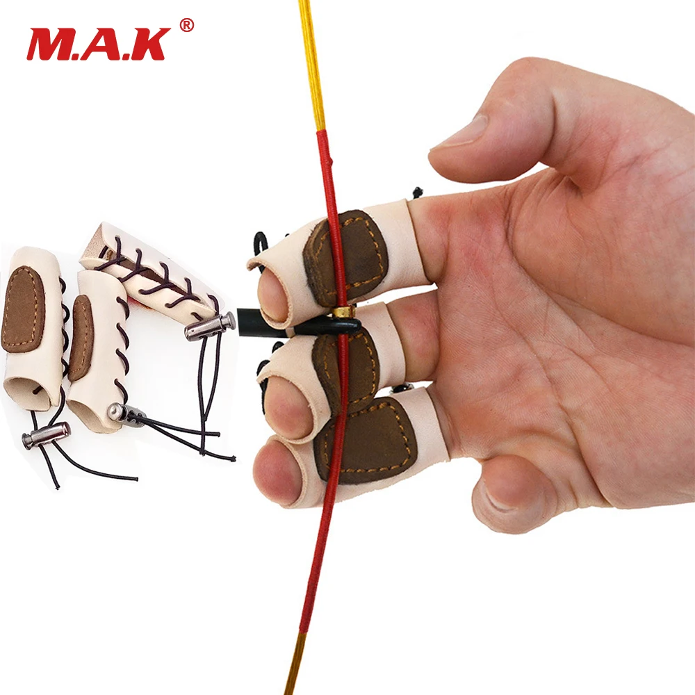 3 Pcs One Finger Protector Cow Leather Finger Tab Adjustable Size for Recurve Bow Traditional Bow Archery Hunting Shooting
3 Pcs One Finger Protector Cow Leather Finger Tab Adjustable Size for Recurve Bow Traditional Bow Archery Hunting Shooting