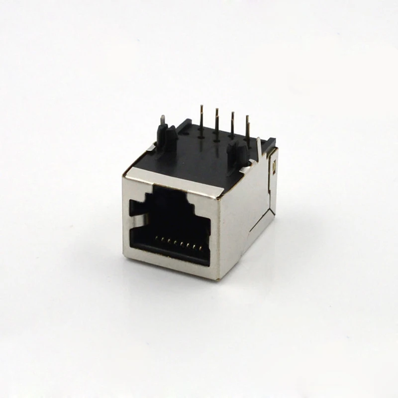 10 шт. RJ45 Кабельный разъем сетевой Jack 59 8P8C с экранированным сетевым штекером