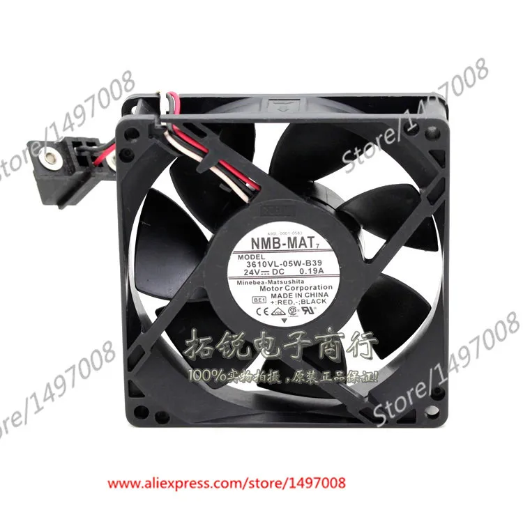 NMB-MAT 3610VL-05W-B39 BE1 DC 24V 0.19A 3-проводной 92x92x25 мм вентилятор охлаждения сервера
NMB-MAT 3610VL-05W-B39 BE1 DC 24V 0.19A 3-проводной 92x92x25 мм вентилятор охлаждения сервера
