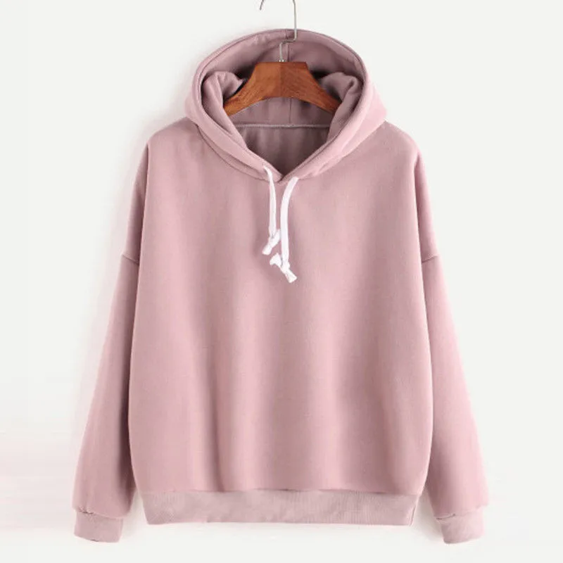 Fashion Autumn Women Hoodies Casual Long Sleeve Hooded Pullover Sweatshirts Female Jumper Women Top
Fashion Autumn Women Hoodies Casual Long Sleeve Hooded Pullover Sweatshirts Female Jumper Women Top