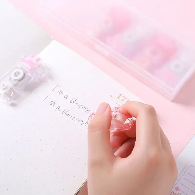 6pcs Cute Cat Claw Correction Correcting Tape Stationery Corrector School Office Supplies Student Kids Gifts
6pcs Cute Cat Claw Correction Correcting Tape Stationery Corrector School Office Supplies Student Kids Gifts