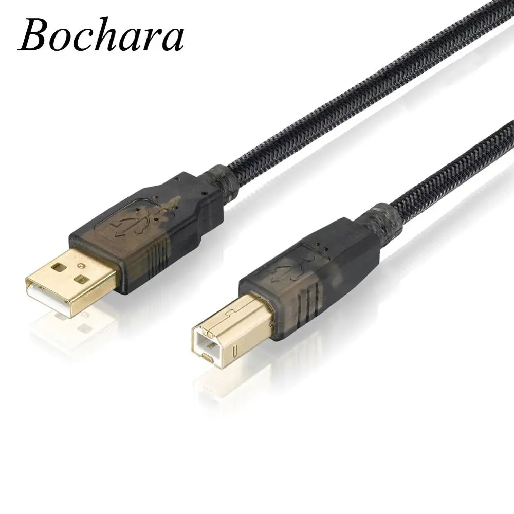 Bochara Nylon Braided USB 2.0 Printer Cable Type A to Type B M/M Foil+Braided Shielded Gold Plated 1.8m 3m 5m 7.5m 10m 15m
Bochara Nylon Braided USB 2.0 Printer Cable Type A to Type B M/M Foil+Braided Shielded Gold Plated 1.8m 3m 5m 7.5m 10m 15m