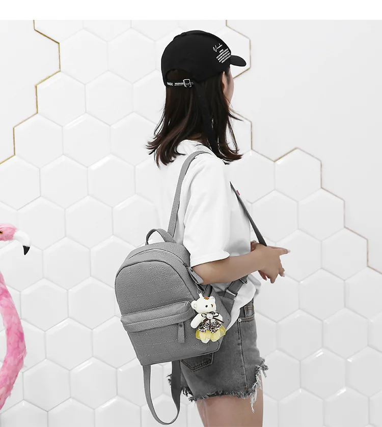 Fashion Women Backpack Female PU Leather BackPacks Ladies Knapsack Laptop Travel Bags for Teenager Girls College style
Fashion Women Backpack Female PU Leather BackPacks Ladies Knapsack Laptop Travel Bags for Teenager Girls College style
