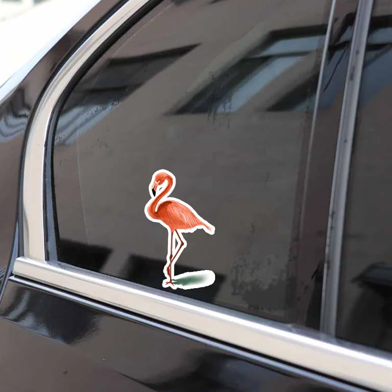 YJZT 8.4*14.8CM Unique Flamingos Colored Decoration Car Sticker Accessories Personalized 11A0501
YJZT 8.4*14.8CM Unique Flamingos Colored Decoration Car Sticker Accessories Personalized 11A0501