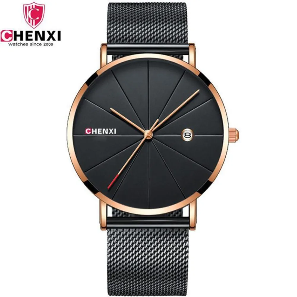 CHENXI Luxury Men Watches Ultra Thin Clock Quartz Sport Wristwatches For Men's Watch Man Waterproof Fashion Casual Wristwatches
CHENXI Luxury Men Watches Ultra Thin Clock Quartz Sport Wristwatches For Men's Watch Man Waterproof Fashion Casual Wristwatches