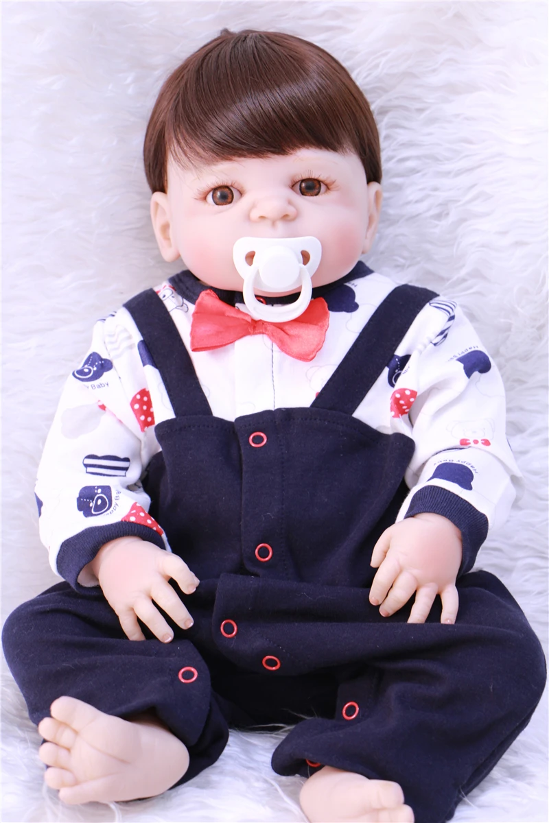 22" 55cm boy Doll Reborn Baby Toys Full Vinyl Silicone Reborn Dolls best children gift fashion dolls bebe alive reborn bonecas
22" 55cm boy Doll Reborn Baby Toys Full Vinyl Silicone Reborn Dolls best children gift fashion dolls bebe alive reborn bonecas
