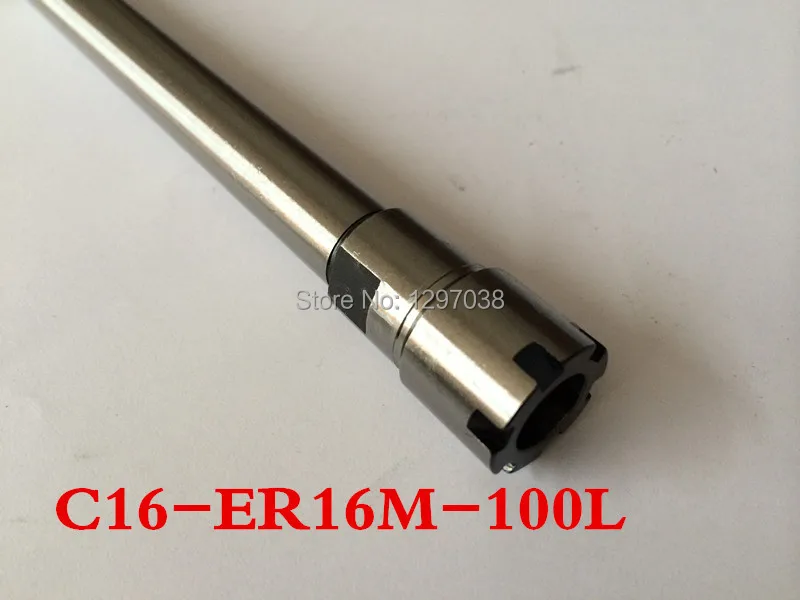 C16-ER16M-100L Collet Chuck Holder Extension Straight Shank 100mm for ER16 Collet with ER16 M Type Nut
C16-ER16M-100L Collet Chuck Holder Extension Straight Shank 100mm for ER16 Collet with ER16 M Type Nut