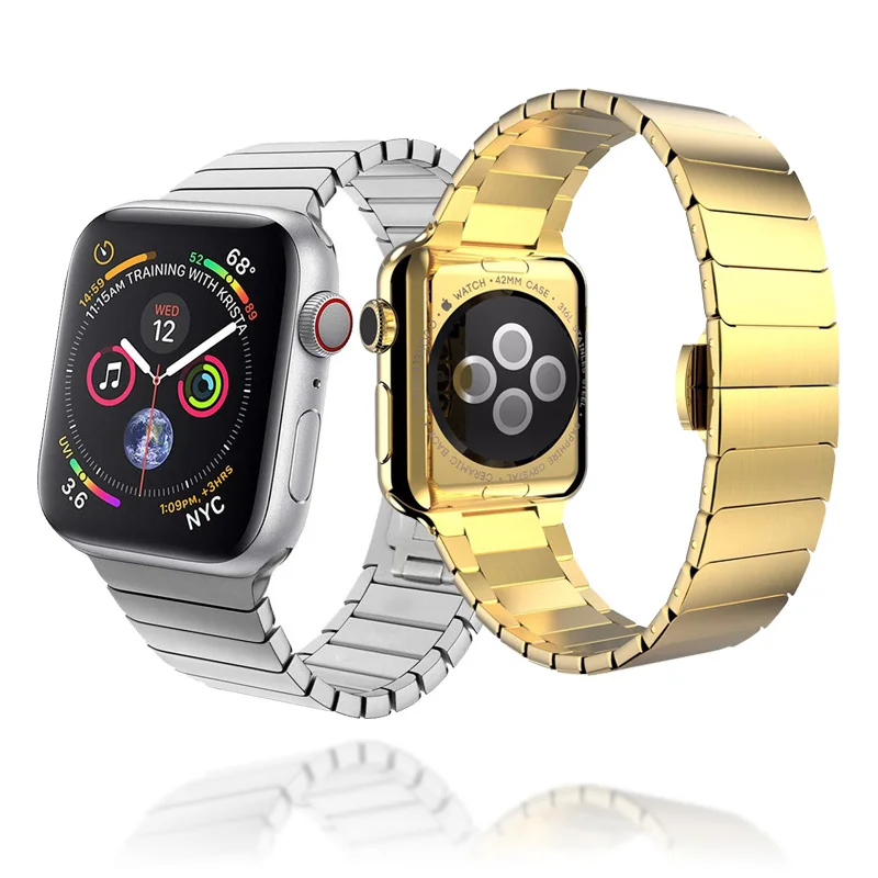 Stainless Steel watch Strap for apple watch band 44mm&for applewatch 4 band 40mm bracelet for iwatch band 38mm series 3 2 1 42mm
Stainless Steel watch Strap for apple watch band 44mm&for applewatch 4 band 40mm bracelet for iwatch band 38mm series 3 2 1 42mm