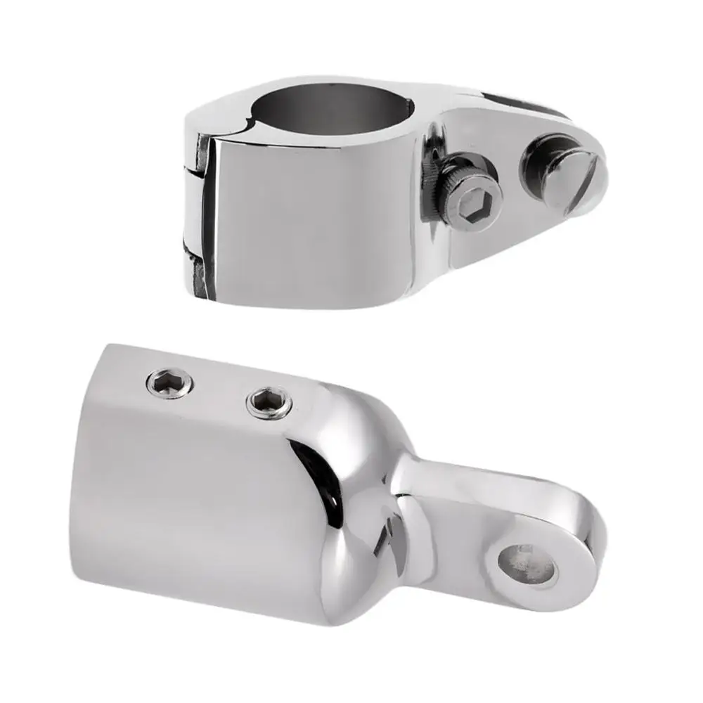 1 Inch 25mm Boat Bimini Top Cap and Jaw Slide Hinged, 316 Stainless Steel Marine Hardware Fitting
1 Inch 25mm Boat Bimini Top Cap and Jaw Slide Hinged, 316 Stainless Steel Marine Hardware Fitting