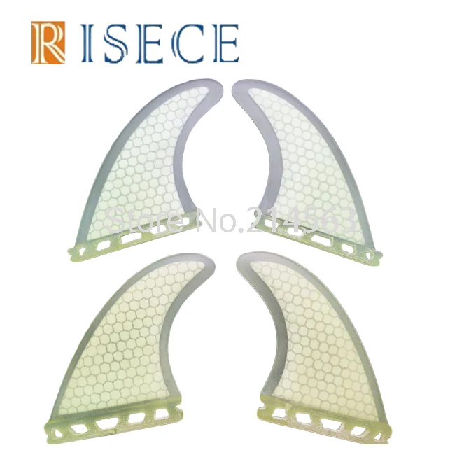 Best selling honeycomb fiberglass surfboard fins quad Future base quad surf fins (2pc G5 fins+2pc G3 fins)
Best selling honeycomb fiberglass surfboard fins quad Future base quad surf fins (2pc G5 fins+2pc G3 fins)