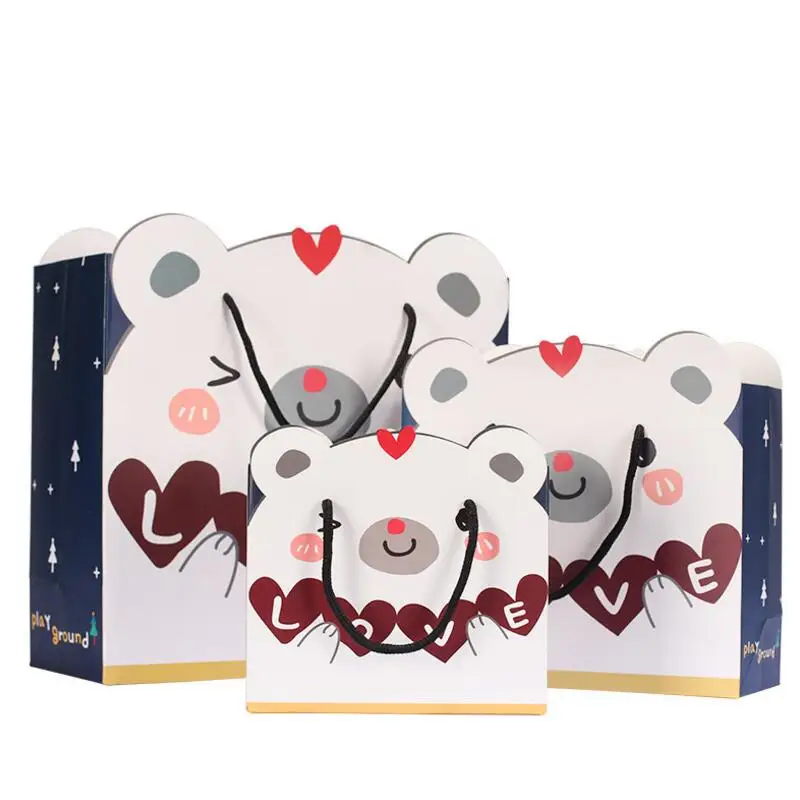 10pcs/lot Creative Cute Cartoon Animal Pattern Gift Bag Children's Birthday Gift Tote Paper Bag 17*14*7cm
10pcs/lot Creative Cute Cartoon Animal Pattern Gift Bag Children's Birthday Gift Tote Paper Bag 17*14*7cm