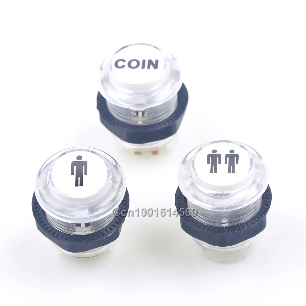 Easyget 3 x LED Illuminated Arcade Start Push Button Kit Parts 1 Player + 2 Player + LED Coin Buttons For PS3 Games & PC Games
Easyget 3 x LED Illuminated Arcade Start Push Button Kit Parts 1 Player + 2 Player + LED Coin Buttons For PS3 Games & PC Games