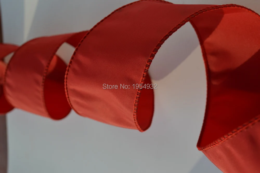 63mm 2.5" Chrismtas Red metallic gift packaging wired edge ribbon 10 Yard/lot China Red color Ribbon Christmas Present
63mm 2.5" Chrismtas Red metallic gift packaging wired edge ribbon 10 Yard/lot China Red color Ribbon Christmas Present