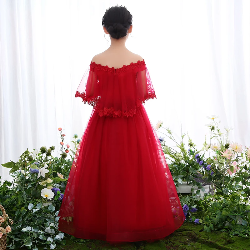 High Quality Children Girls Fashion Birthday Wedding Party Ceremony Princess Lace Dress Kids Babies Tutu Host Pageant Red Dress
High Quality Children Girls Fashion Birthday Wedding Party Ceremony Princess Lace Dress Kids Babies Tutu Host Pageant Red Dress