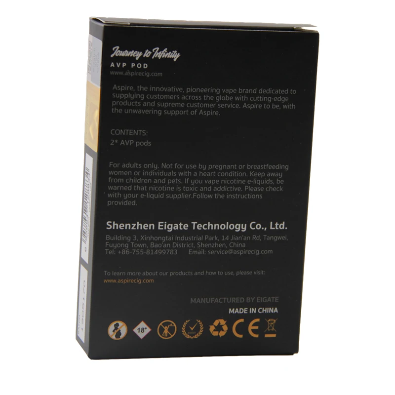4/6/10pcs Aspire AVP Pod 2ml Capacity Vape Pod Cartridge With 1.2ohm Cotton/1.3ohm Ceramic Coil Electronic Cigarette Atomizer
4/6/10pcs Aspire AVP Pod 2ml Capacity Vape Pod Cartridge With 1.2ohm Cotton/1.3ohm Ceramic Coil Electronic Cigarette Atomizer