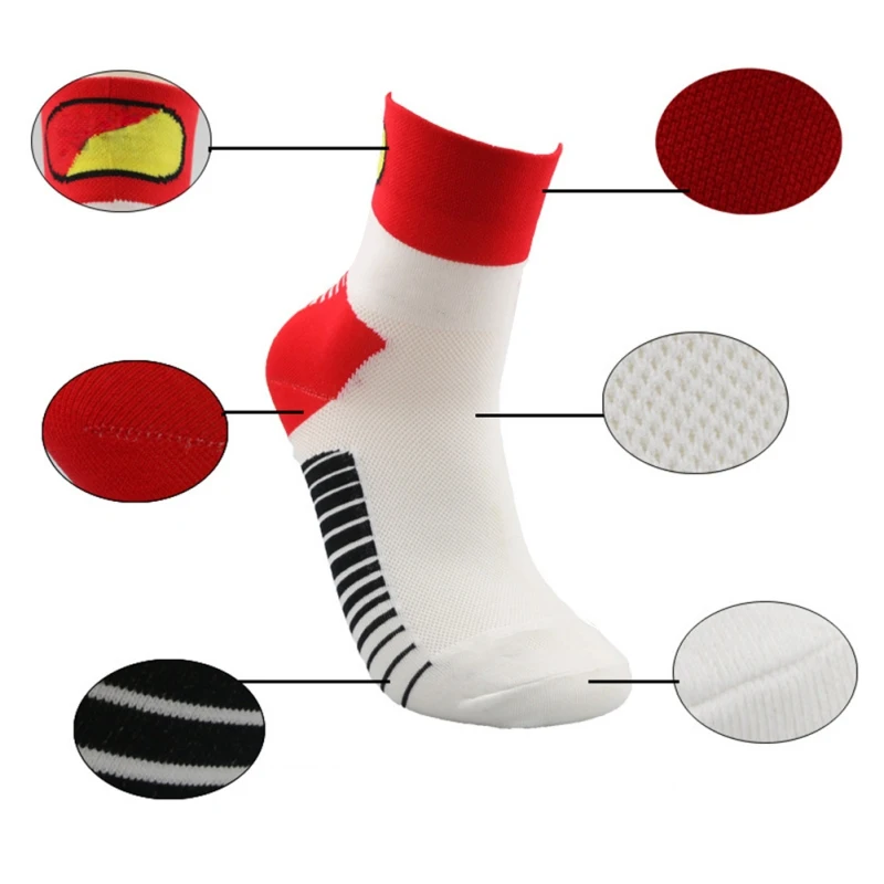 2pcs Unisex Sports Socks High Quality Striped Durable Anti-sweat Resistant Cycling Running Socks 6 colors
2pcs Unisex Sports Socks High Quality Striped Durable Anti-sweat Resistant Cycling Running Socks 6 colors
