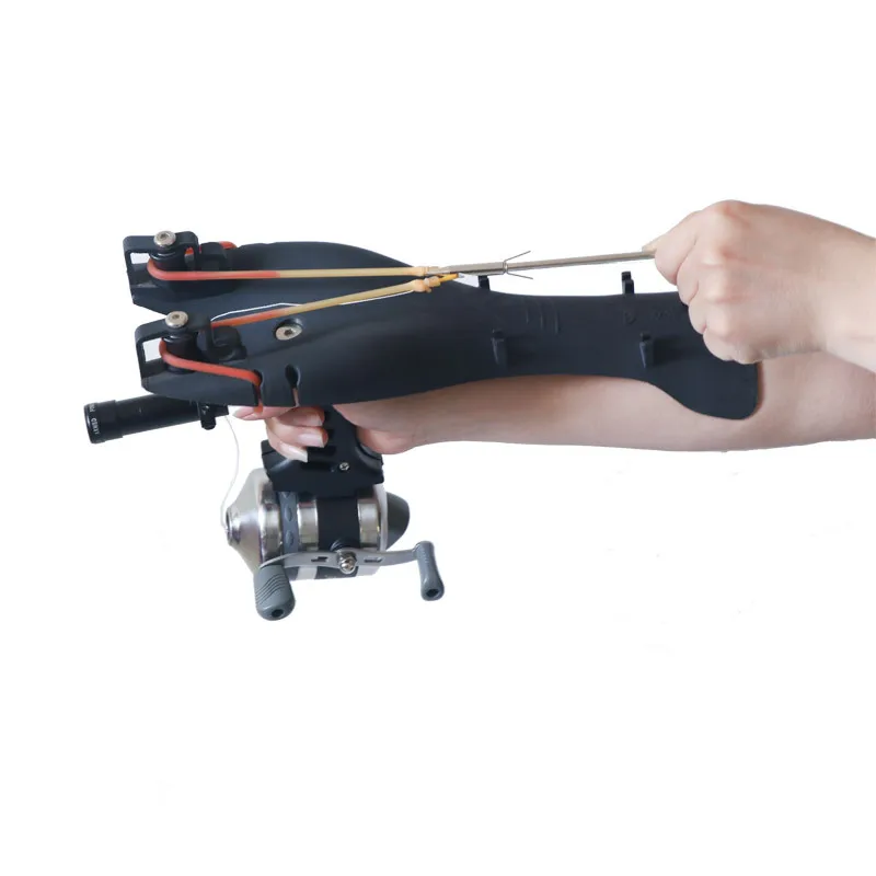 Powerful hunting fishing artifact high quality stainless steel catapult bolt shot fish slingshot 2019 new
Powerful hunting fishing artifact high quality stainless steel catapult bolt shot fish slingshot 2019 new