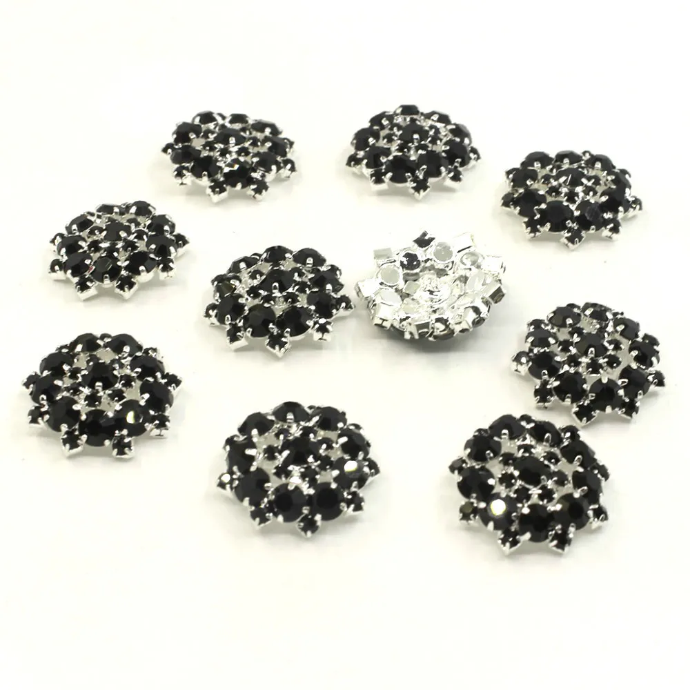23mm Round Rhinestone Shank Buttons Top Fashion DIY Metal Silver Buttons For Women Garment Gem Decorative 5pcs
23mm Round Rhinestone Shank Buttons Top Fashion DIY Metal Silver Buttons For Women Garment Gem Decorative 5pcs