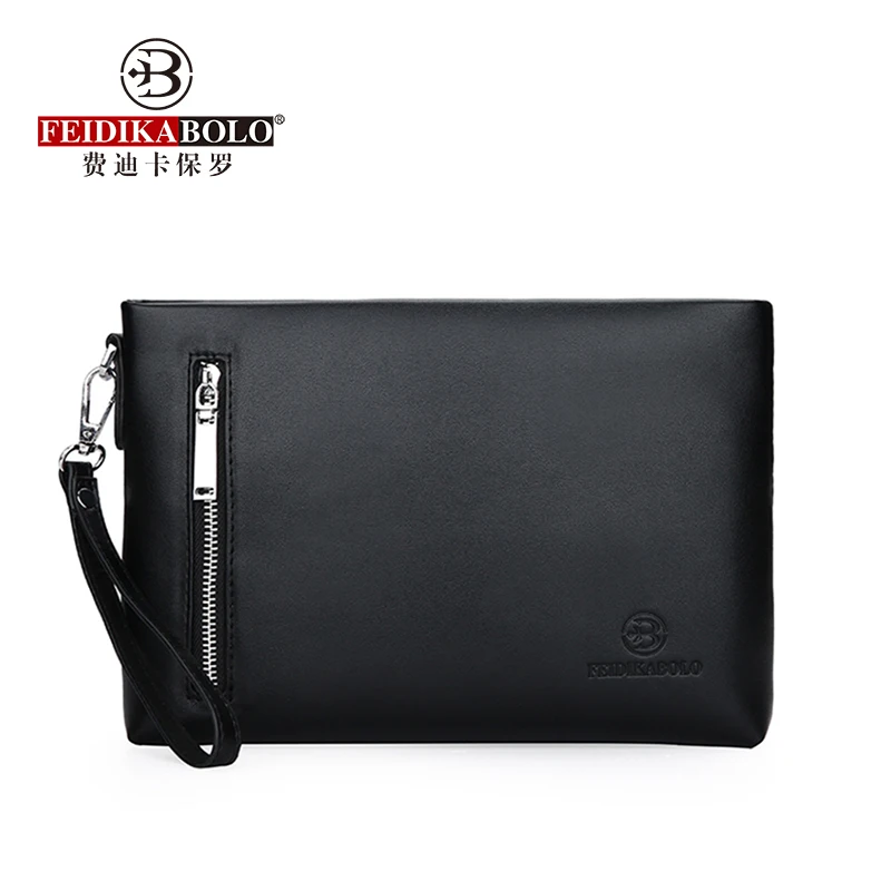 FEIDIKABOLO Zipper Cross Section Men's Hand Bag 2018 New Fashion High-end Atmosphere Envelope Leisure Wild Card Wallet
FEIDIKABOLO Zipper Cross Section Men's Hand Bag 2018 New Fashion High-end Atmosphere Envelope Leisure Wild Card Wallet