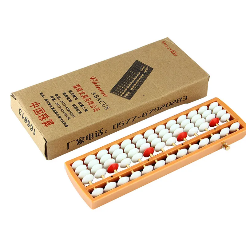 Kid Learning Abacus Toys With Liquidator 13 Digits Arithmetic Math Calculator Children Early Educational Calculating Toy Plastic
Kid Learning Abacus Toys With Liquidator 13 Digits Arithmetic Math Calculator Children Early Educational Calculating Toy Plastic