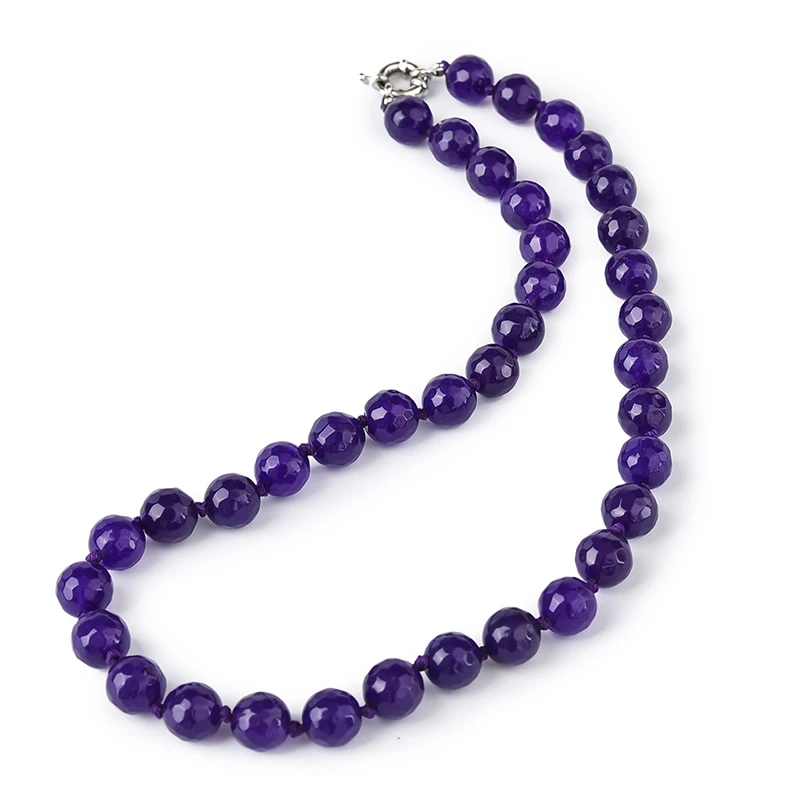 The Dark purple and Wedding charm 10 mm Mauve jasper necklace,Suitable for all kinds of skin color.
The Dark purple and Wedding charm 10 mm Mauve jasper necklace,Suitable for all kinds of skin color.