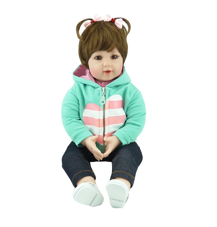 55cm Silicone Reborn babies real baby-reborn Doll Toys Princess girl dolls for children Birthday Gift bebe alive reborn bonecas
55cm Silicone Reborn babies real baby-reborn Doll Toys Princess girl dolls for children Birthday Gift bebe alive reborn bonecas