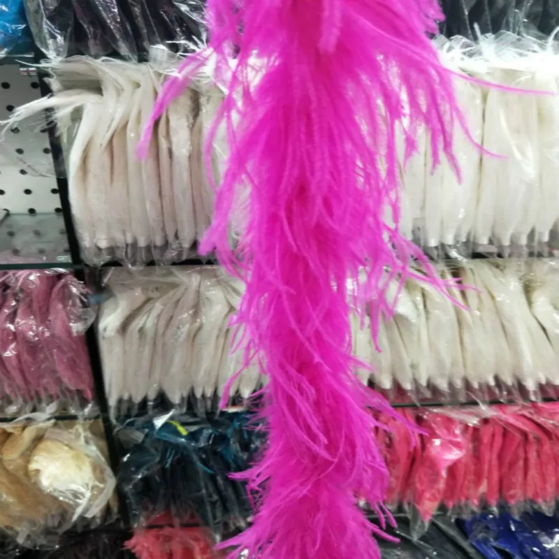 Wholesale feathers! 2m 2 stories high quality natural ostrich feather python decoration wedding ostrich BOA
Wholesale feathers! 2m 2 stories high quality natural ostrich feather python decoration wedding ostrich BOA