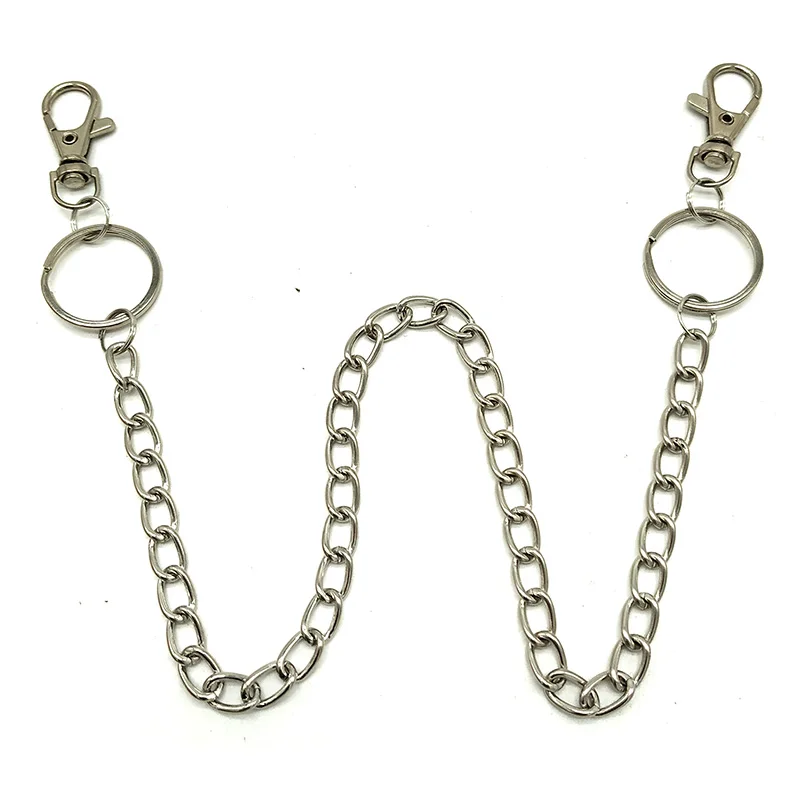 Extra Long Metal Keyring Keychain Silver Chain Hipster Wallet Chain Belt Ring Clip Portachiavi Hiphop Punk Trousers Keychains
Extra Long Metal Keyring Keychain Silver Chain Hipster Wallet Chain Belt Ring Clip Portachiavi Hiphop Punk Trousers Keychains