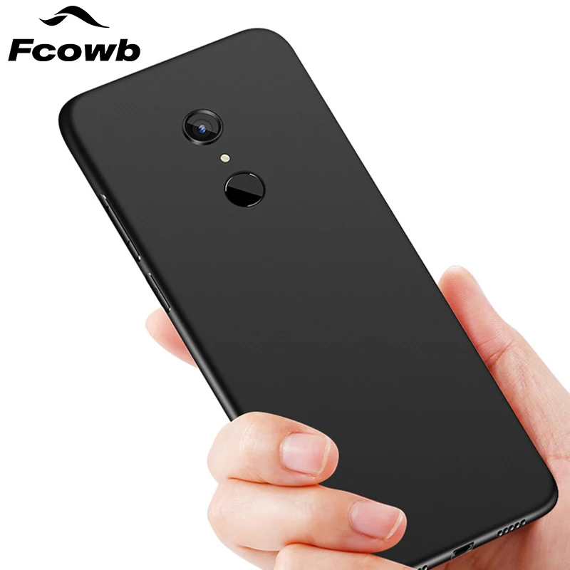 Мягкий чехол для Xiaomi Redmi 5 Plus из ТПУ и силикона матовый полноразмерный защитный