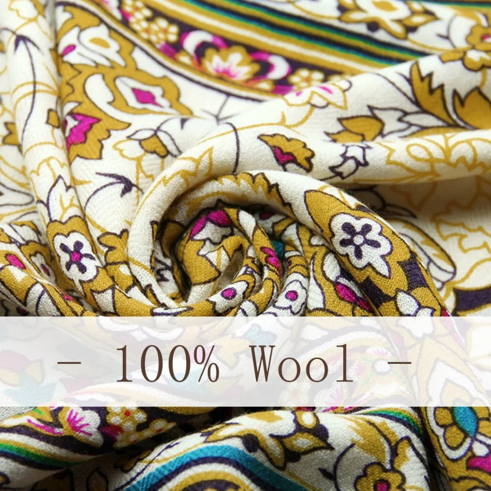 100% Wool Square Head Scarves Women Elegant Lady Carf And Warm Shawl Long Animal Print Stoles Bandana Scarf Hijab Beach Blanket
100% Wool Square Head Scarves Women Elegant Lady Carf And Warm Shawl Long Animal Print Stoles Bandana Scarf Hijab Beach Blanket