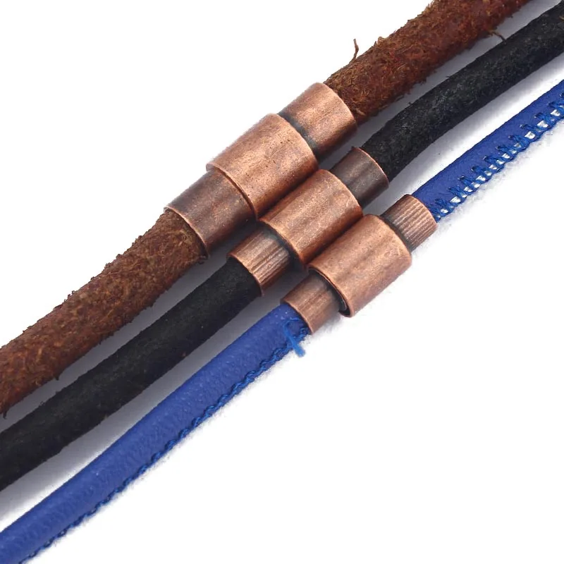 10pcs Antique Copper Strong Magnetic Clasp End Caps Fit 3mm/4mm/5mm Round Leather cord Bracelet Necklace Making Jewelry Findings
10pcs Antique Copper Strong Magnetic Clasp End Caps Fit 3mm/4mm/5mm Round Leather cord Bracelet Necklace Making Jewelry Findings