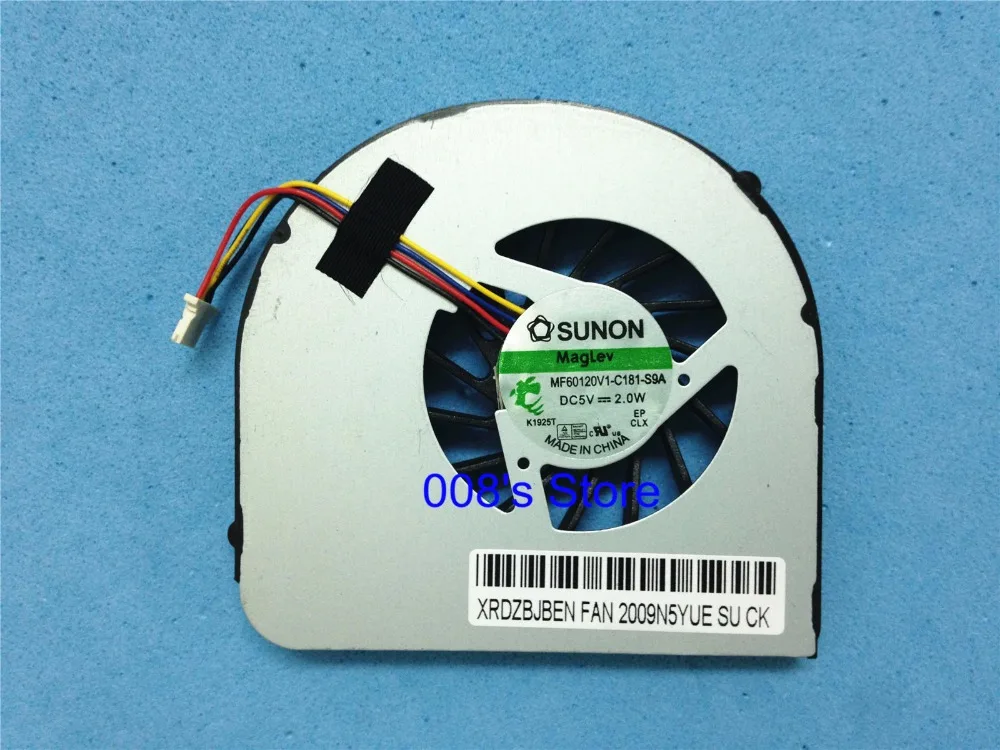 Brand New Laptop CPU Cooler Fan For ACER Aspire 3820 3820G 3820TG SUNON MF60120V1-C181-S9A DC 5V 2.0W Replacement 4 Wires
Brand New Laptop CPU Cooler Fan For ACER Aspire 3820 3820G 3820TG SUNON MF60120V1-C181-S9A DC 5V 2.0W Replacement 4 Wires
