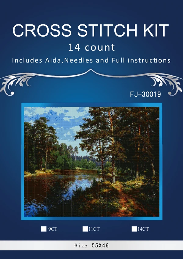 ONEROOM Cross Stitch Kits Crafts 14CT Unprinted landscapes, River Forest Embroidered Handmade Art DMC Oil Painting Set Wall
ONEROOM Cross Stitch Kits Crafts 14CT Unprinted landscapes, River Forest Embroidered Handmade Art DMC Oil Painting Set Wall