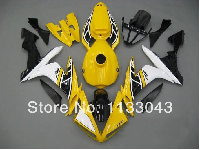 Injection mold fairing kit for Yamaha YZF R1 04 05 06 YZF-R1 YZF1000 YZF R1 2004 2005 2006 Yellow fairing
Injection mold fairing kit for Yamaha YZF R1 04 05 06 YZF-R1 YZF1000 YZF R1 2004 2005 2006 Yellow fairing