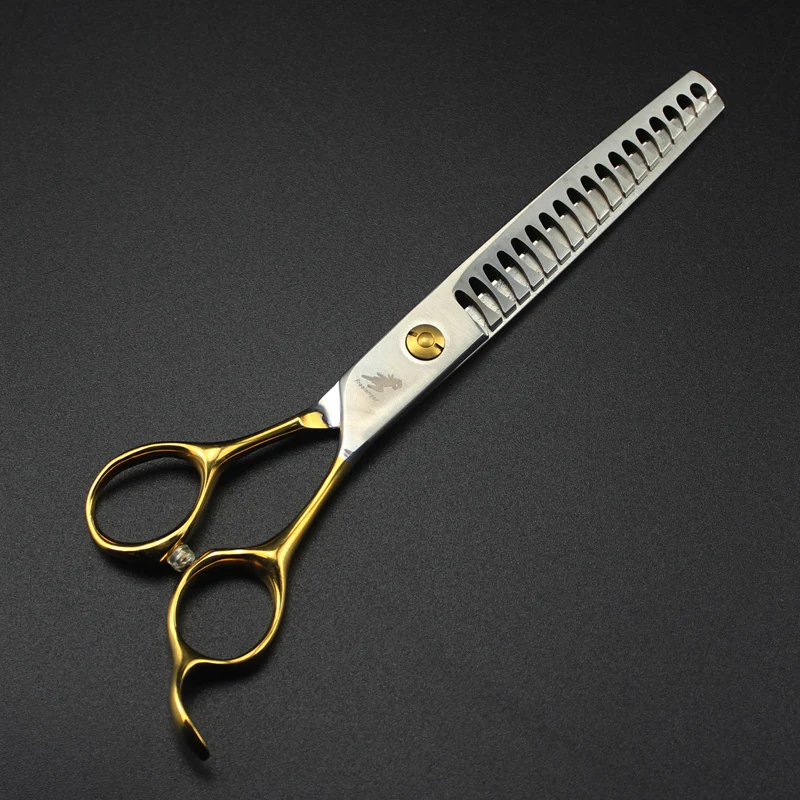 7inch Professional Japan 440C Pet Scissors With Bag Dog Tesoura cat pet Grooming Scissors Thinning Scissors 
7inch Professional Japan 440C Pet Scissors With Bag Dog Tesoura cat pet Grooming Scissors Thinning Scissors