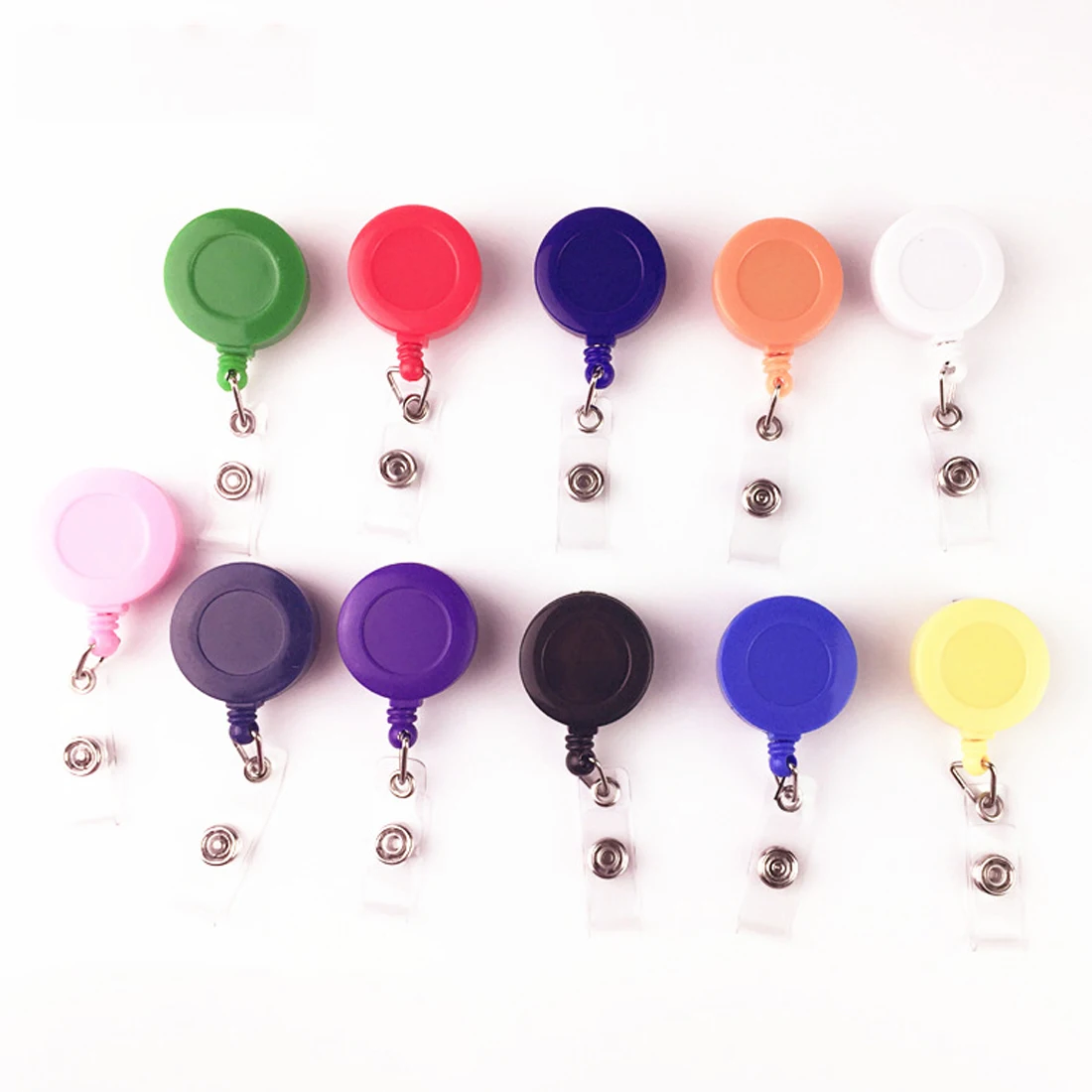 10pcs/lot Colors Office & School Supplies Badge Holder 24 Retractable Ski Pass ID Card Badge Name Tag Holders Anti-Lost Clip
10pcs/lot Colors Office & School Supplies Badge Holder 24 Retractable Ski Pass ID Card Badge Name Tag Holders Anti-Lost Clip