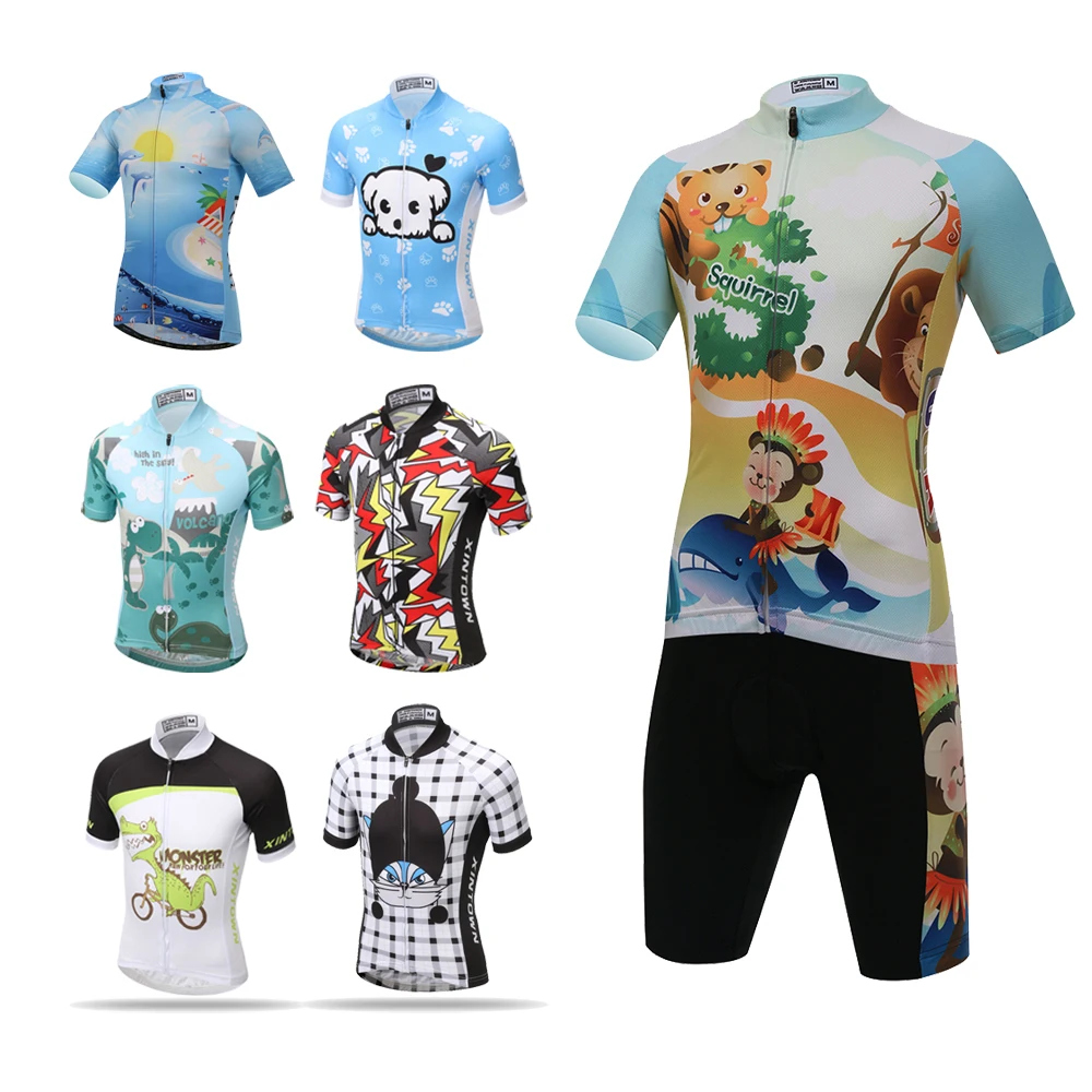Cycling Jersey Sets Kids Cycling Clothing MTB Bicycle Summer Breathable Children Bike Wear Short Sleeve
Cycling Jersey Sets Kids Cycling Clothing MTB Bicycle Summer Breathable Children Bike Wear Short Sleeve