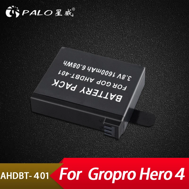 Palo Go Pro4 battery 3.8V GoPro Hero 4 Batteries AHDBT-401 Go Pro Hero4 AHDBT401 For GoPro Hero 4 action Camera battery
Palo Go Pro4 battery 3.8V GoPro Hero 4 Batteries AHDBT-401 Go Pro Hero4 AHDBT401 For GoPro Hero 4 action Camera battery
